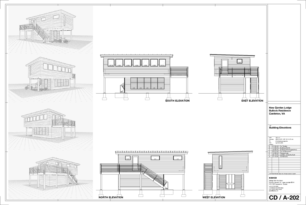 Garden Lodge Sections